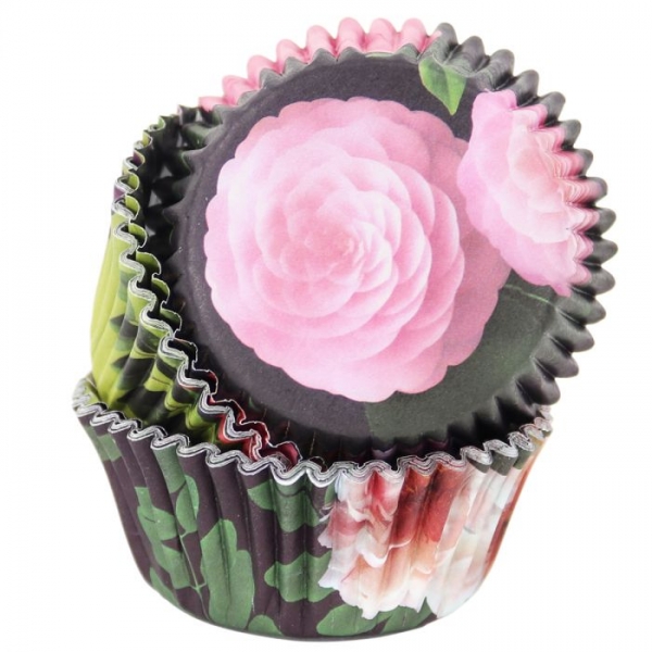 Cupcake Baking Cases - Country Garden